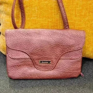 Koltov metalic rose crossbody NWOT